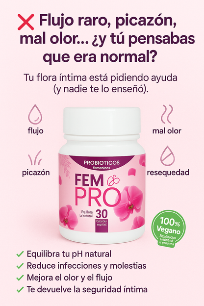 Recupera tu bienestar íntimo con FEMPRO®