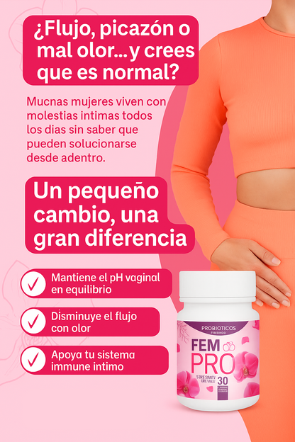 Recupera tu bienestar íntimo con FEMPRO®